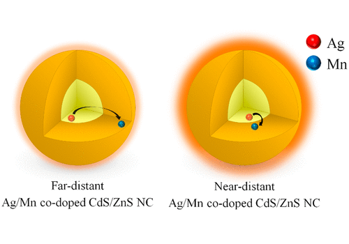 Synthesis of Ag/Mn Co-Doped CdS/ZnS (Core/Shell) Nanocrystals with Controlled Dopant Concentration and Spatial Distribution and the Dynamics of Excitons and Energy Transfer between Co-Dopants