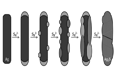 Controlled Sulfurization of Ag Nanorod into Ag-Ag2S Hetero-Nanorod